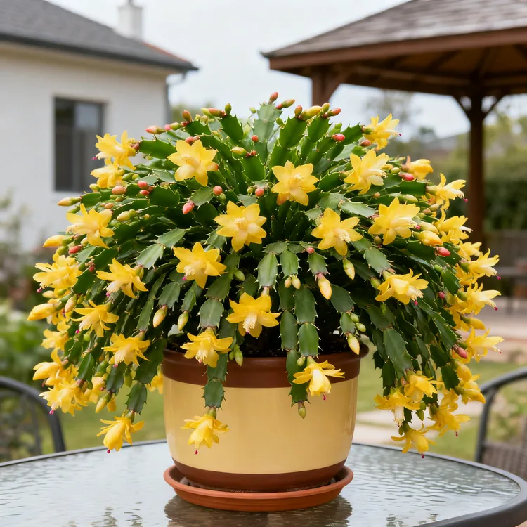 带花苞发货蟹爪兰盆栽重瓣花卉室内客厅阳台耐旱绿植四季开花多色