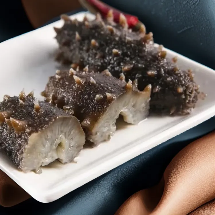 青岛即食海参13-16只左右独立包装 8-10公分左右可试吃一只