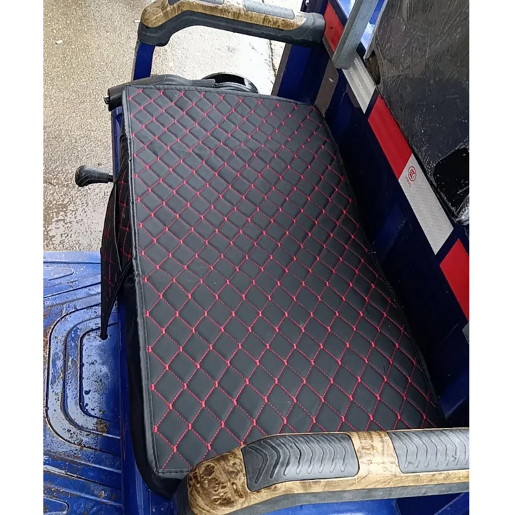 全包防水通用专用皮革电三轮车座套电动三轮坐垫套电动车皮套车套
