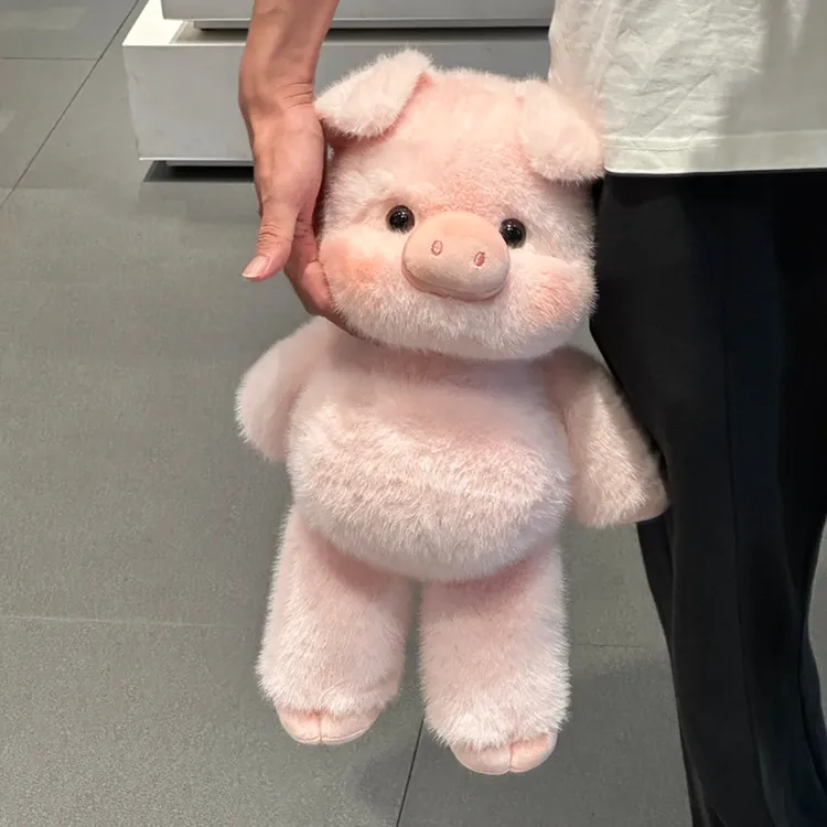 日本呼呼小香猪毛绒公仔可爱小猪睡觉抱枕玩偶生日礼物女声礼物