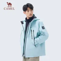 【骆驼】雨神极光三合一冲锋衣男女同款防水734CA70618/A/A5