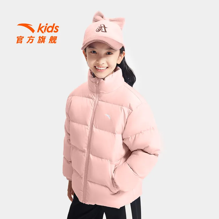 安踏儿童男女童羽绒服2025冬季新款舒适保暖青少年四防羽绒服Y