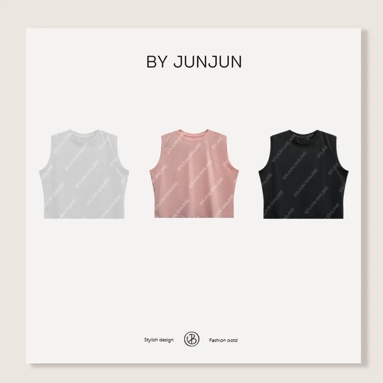 ByJunjun【去运动】吸汗运动背心通勤休闲百搭ins无袖