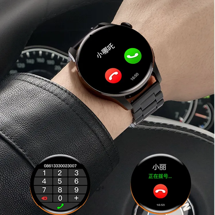 智能表超长续航手表顶配NFC运动新款男蓝牙时尚健康检测可接电话