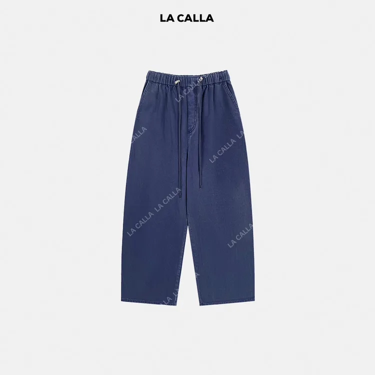 LA CALLA全抽绳腰头工装裤YY51-2173