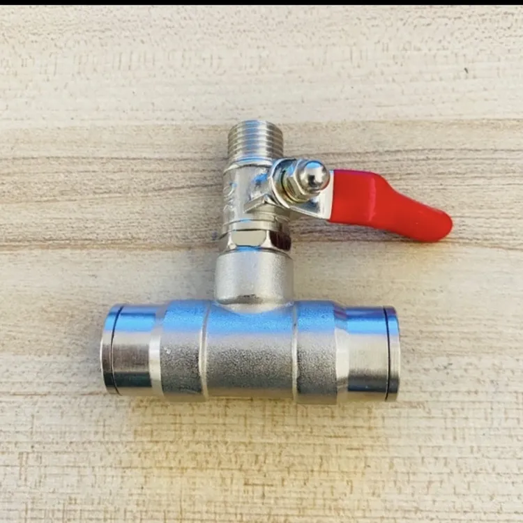 16管快插配件打药管主管快插配件三通阀门堵头大棚高压管配件