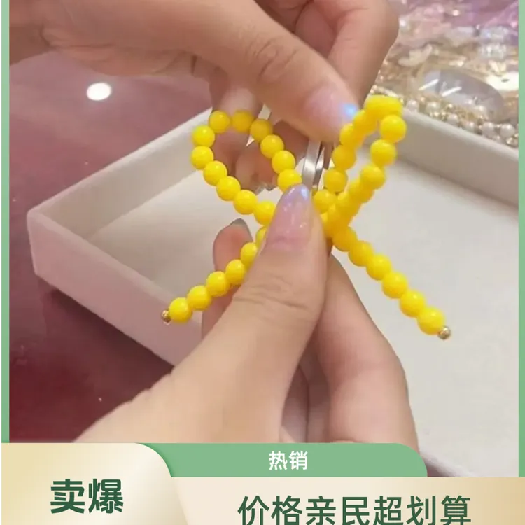 时尚OL鸭嘴夹素款边夹头饰自然可爱发夹韩版韩式女小件小众饰品