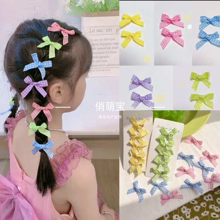 俏萌宝女休闲风日式可爱风发夹头饰发卡小清新甜美萌宝网红发饰