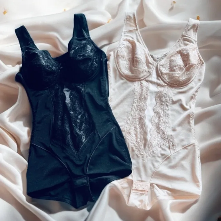 四季款免文胸款收腹提臀塑身衣紧致塑形一步到位束腰有钢圈侧收