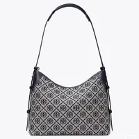 Tory Burch/汤丽柏琦 蓝色牛角HOPO197865407041  30-23-17