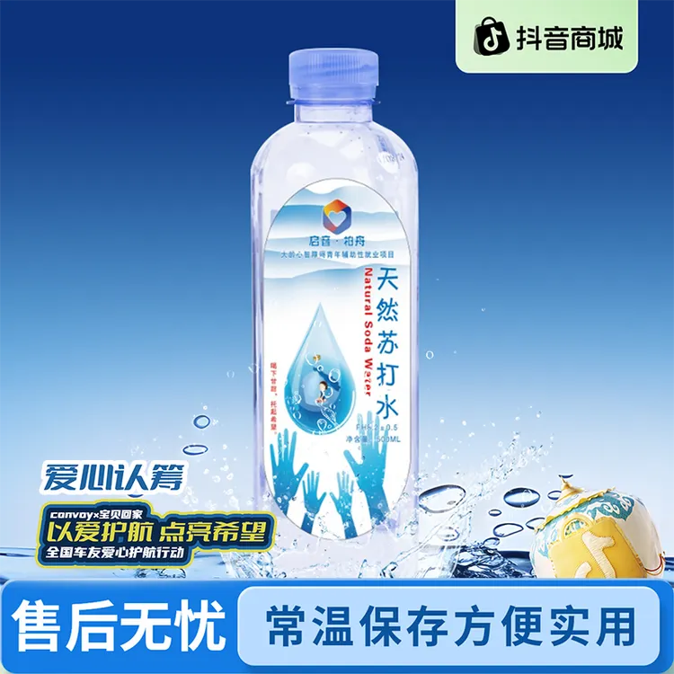 [启音·柏舟心智障碍辅助就业]爱心天然苏打水