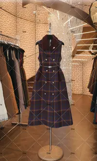 【青森专属】RJ店轻奢设计师女装连衣裙SZ7347