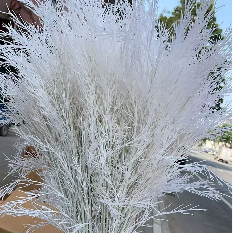 【30支】白色芦荀草 仿真花 婚庆居家装饰假花