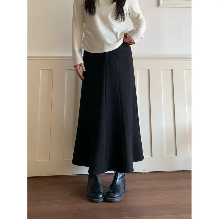 裂渡宣宣【小步舞曲】气质时尚鱼尾裙女冬百搭显瘦半身裙ZY509R26