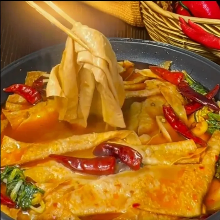 【宋姐专属】到手5包老豆腐皮贵州特产手工豆制品家乡美食火锅80克