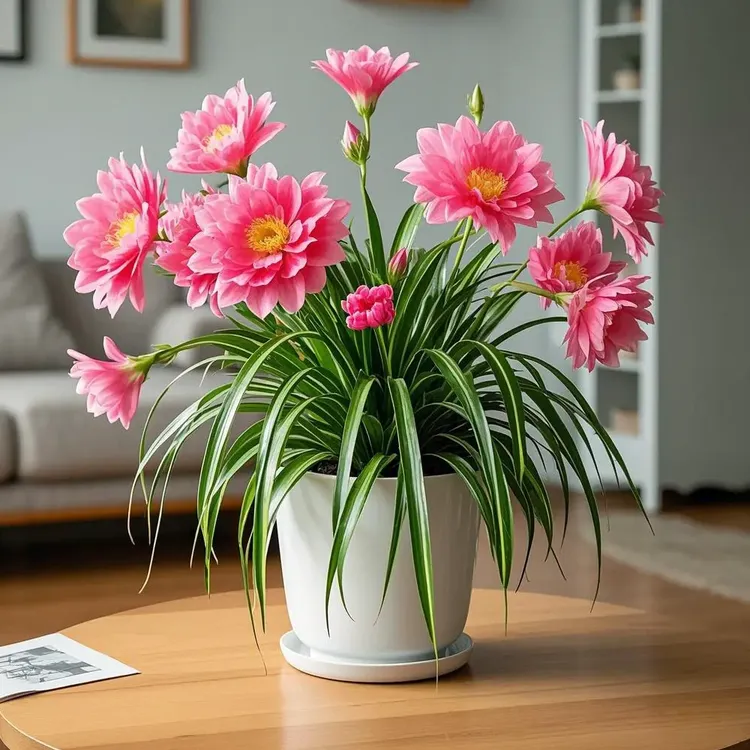 金娃娃吊兰大花重瓣浓香型花卉绿植四季可种盆栽室外耐热好养易活