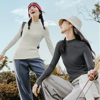 【立体热能美肤衣】亲肤内搭半高领打底衫外穿修身显瘦长袖T