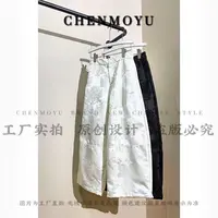 CHENMOYU【如玉花苞裤】-有质感! 直通裤-25209002