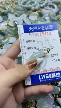 【闪购商品】翡翠颈饰未镶嵌天然A货翡翠