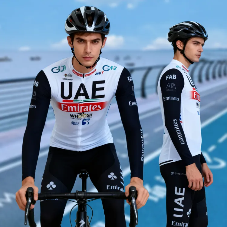 秋冬加绒骑行服套装自行山地车公路专业单车服速干透气抓绒轮滑服