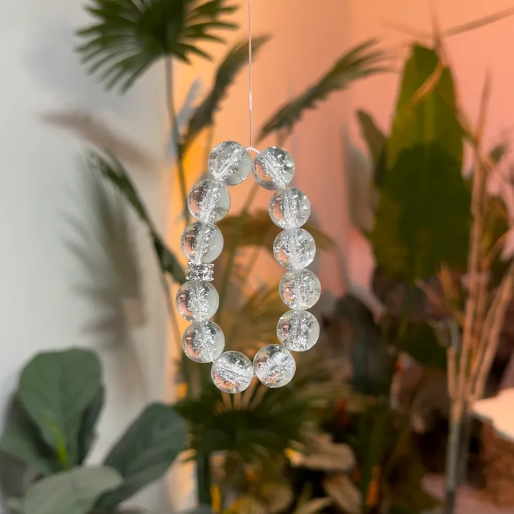 雪山碎钻（仿白阿赛大卡16m）仿水晶新款原创小众高级