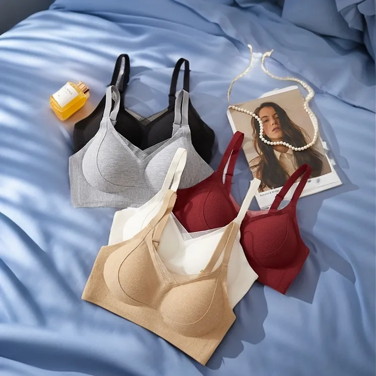 【内尤美】透气舒适女士文胸罩上托防下垂防外扩蕾丝聚拢小胸防滑