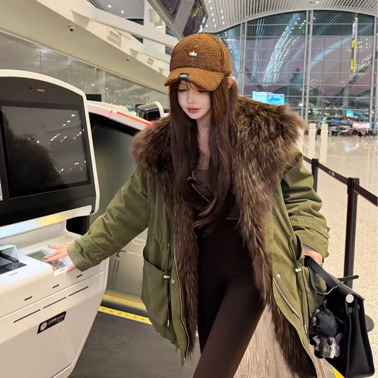 【陶格】冰川派克 秋冬时尚韩版洋气大口袋加厚保暖外套TG25D4C4304