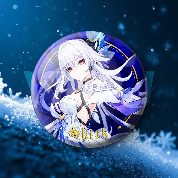 印铺-原神吧唧NFC游戏启动器丝柯克同人日谷底二次元金属徽章周边