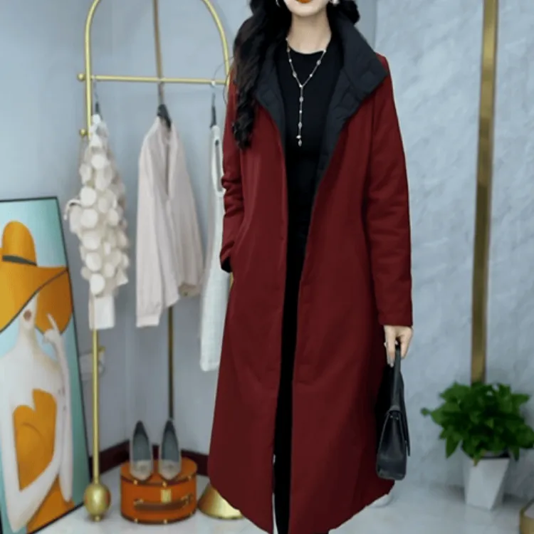 B848【风衣】2025冬季新款高端精致收腰显瘦时尚减龄休闲风衣外套
