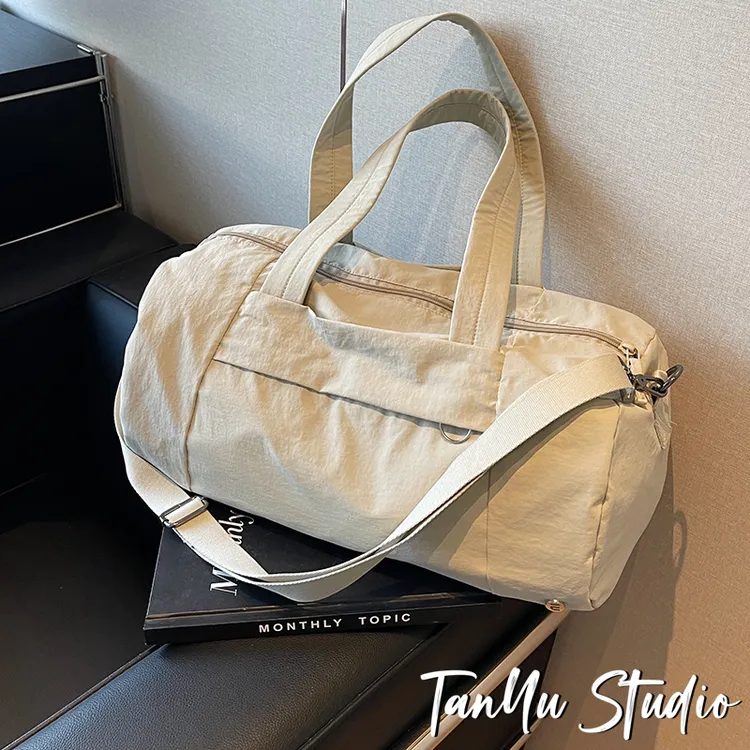 探屿休闲大包包女式新款潮夏天单肩包大容量通勤斜挎包短途旅行包