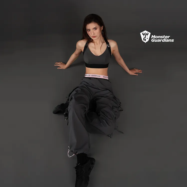 MonsterGuardians女子速干薄款秋季机能风运动休闲工装裤