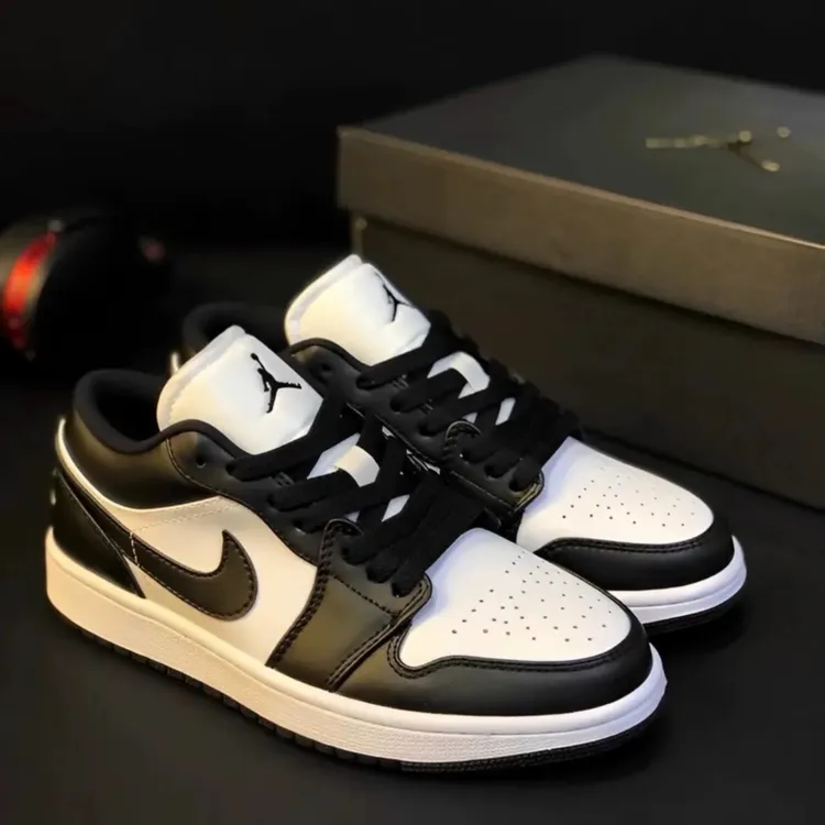 耐克Air jordan 1low黑白熊猫男女舒适AJ1运动鞋板鞋潮流官方正品