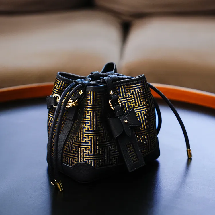 【烧卖包】非遗宋锦新中式复古轻奢刺绣烧卖包轻奢手拎斜挎包