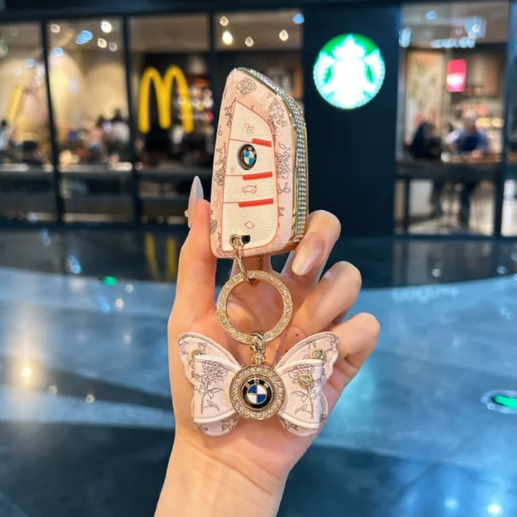 宝马3钥匙套x5x2新款x1X3五系530刀锋i3扣325li车钥匙套保护套