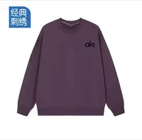 【万针刺绣】男女情侣款青春设计感情侣INS圆领卫衣-ALO