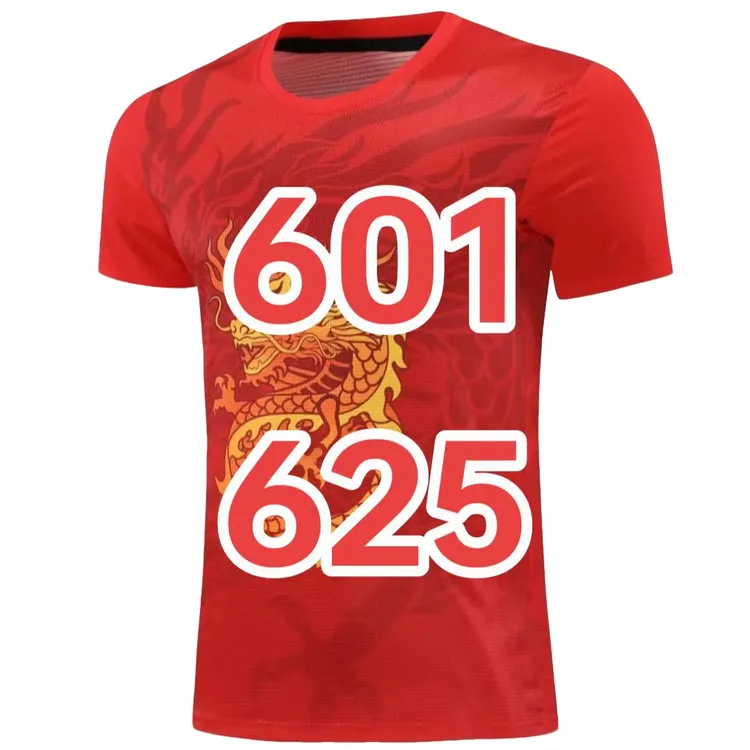 乒乓球601-625速干短袖圆领男女款新款蝴蝶运动球服上衣户外t恤