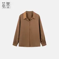醋酸缎面垂感衬衫