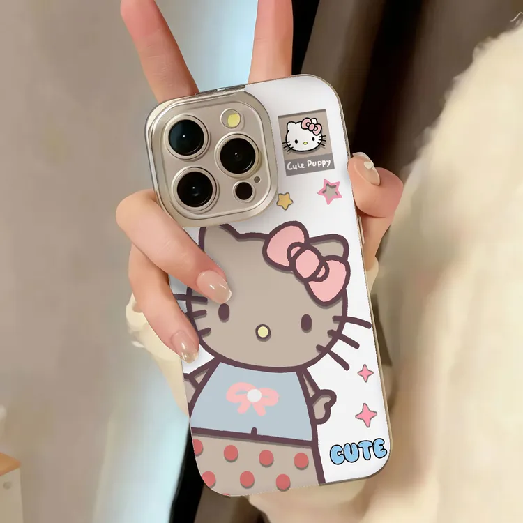 隔空kt猫适用苹果iPhone17pro14小米15promax华为p80手机壳创意xr