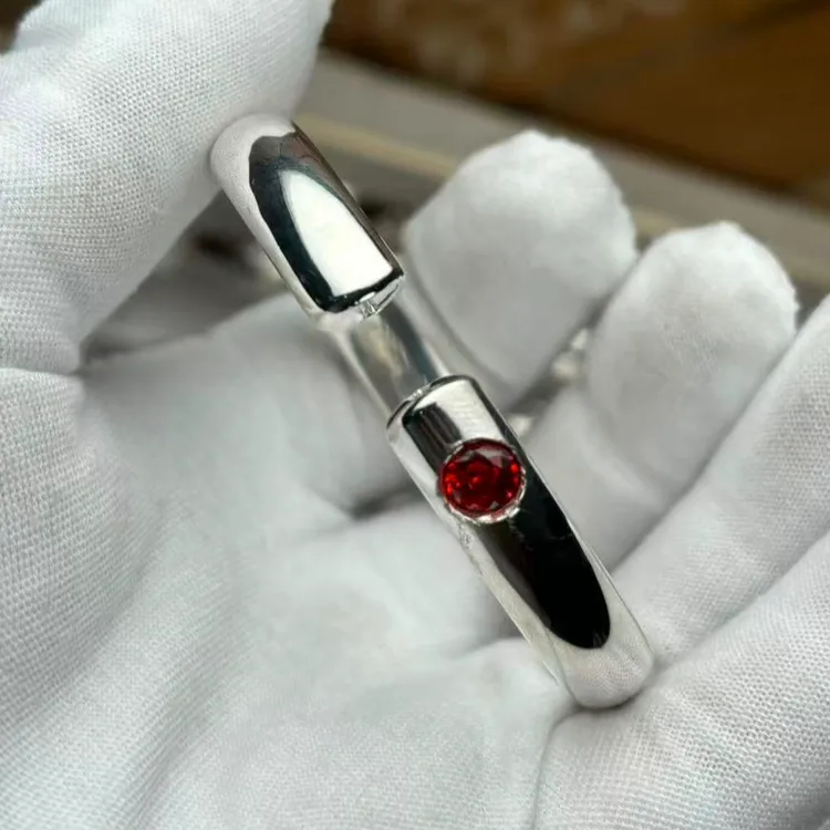 足银银制品 纯银制品泥鳅背镶嵌手镯足银999制作首饰