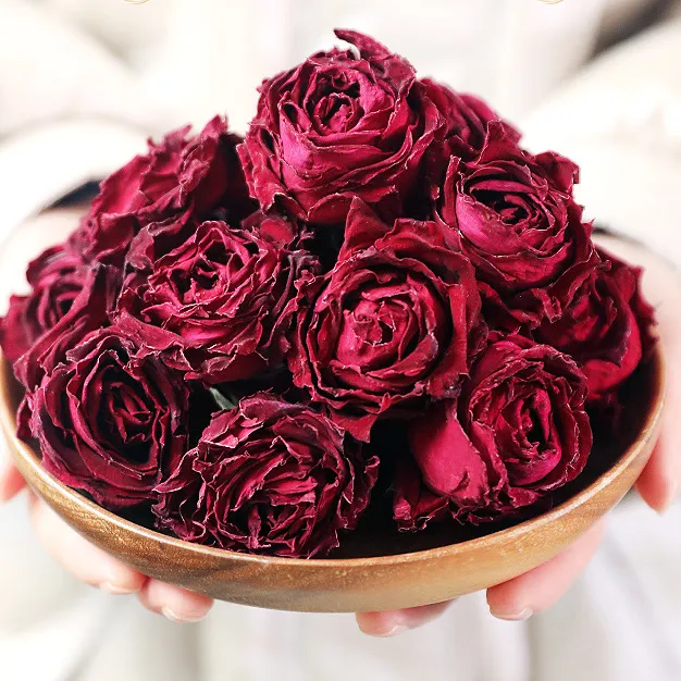 云南墨红玫瑰50g无添加自然