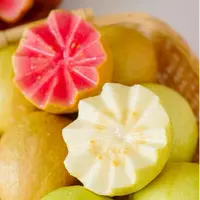 【奶油+草莓】树上熟奶油芭乐低脂低卡低糖口感软糯毛重2.8斤