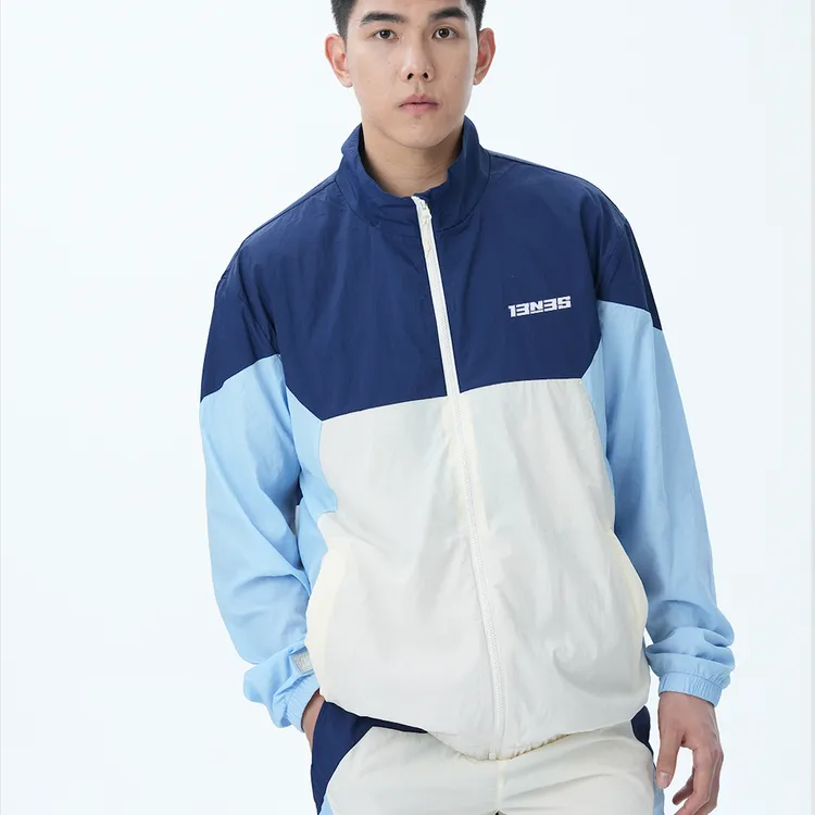 海军蓝外套归乡系列麦迪时刻立领男春季新款棒球服休闲男装男士