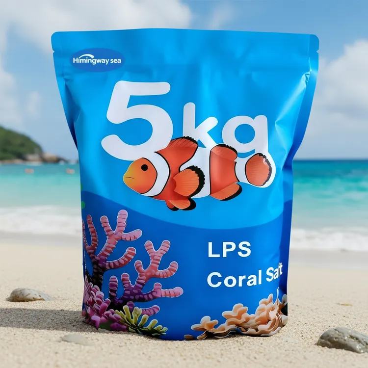 海明威海盐海水素高钙水族盐小丑鱼海水鱼珊瑚海缸海水盐养鱼必备