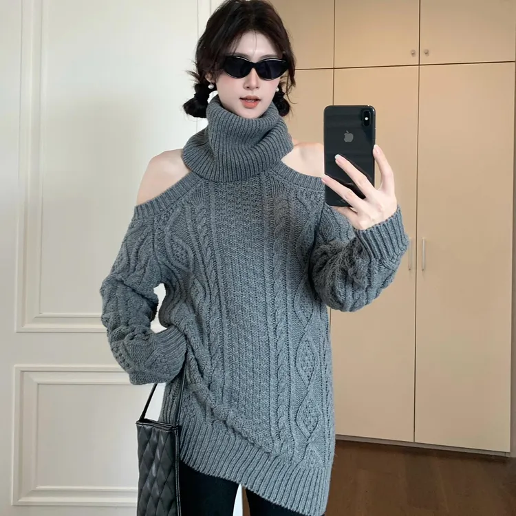 美式黑色休闲裤女秋冬季2024新款韩版高腰显瘦直筒拖地喇叭长裤子