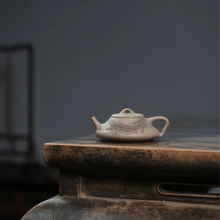 无名之砂【横山瓢】精挑青段丨宜兴紫砂壶高端茶器茶具