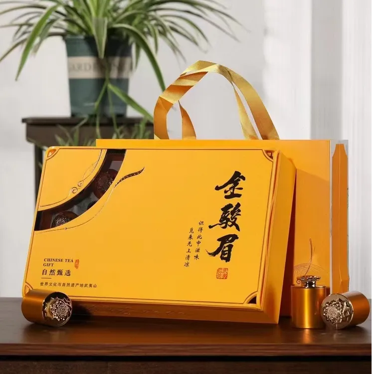 2025新茶武夷山特级单芽金骏眉红茶蜜香正宗特级桐木关精美礼盒装