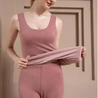 一亩地蚕丝羊毛女士背心 1210