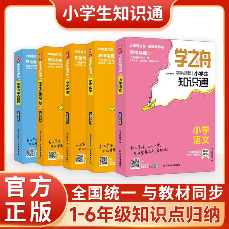 【小学必备知识手册】各大名师推荐-小学生必看，1-6年级通用Q1