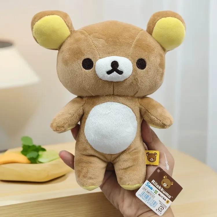 正版S毛绒玩具公仔睡觉抱枕玩偶可爱造型生日轻松熊玩偶