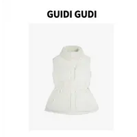 GUIDI GUDI【奇迹暖暖】休闲百搭时尚无袖马甲棉服外套